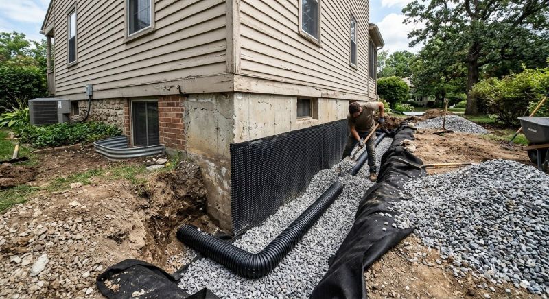 Exterior Drain Installation in Birmingham, AL